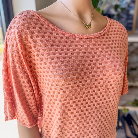 The Buckle, DayTrip, Textured Tillman Top w/ Twisted Open Back, Women’s X-Large - Picture 8 of 8